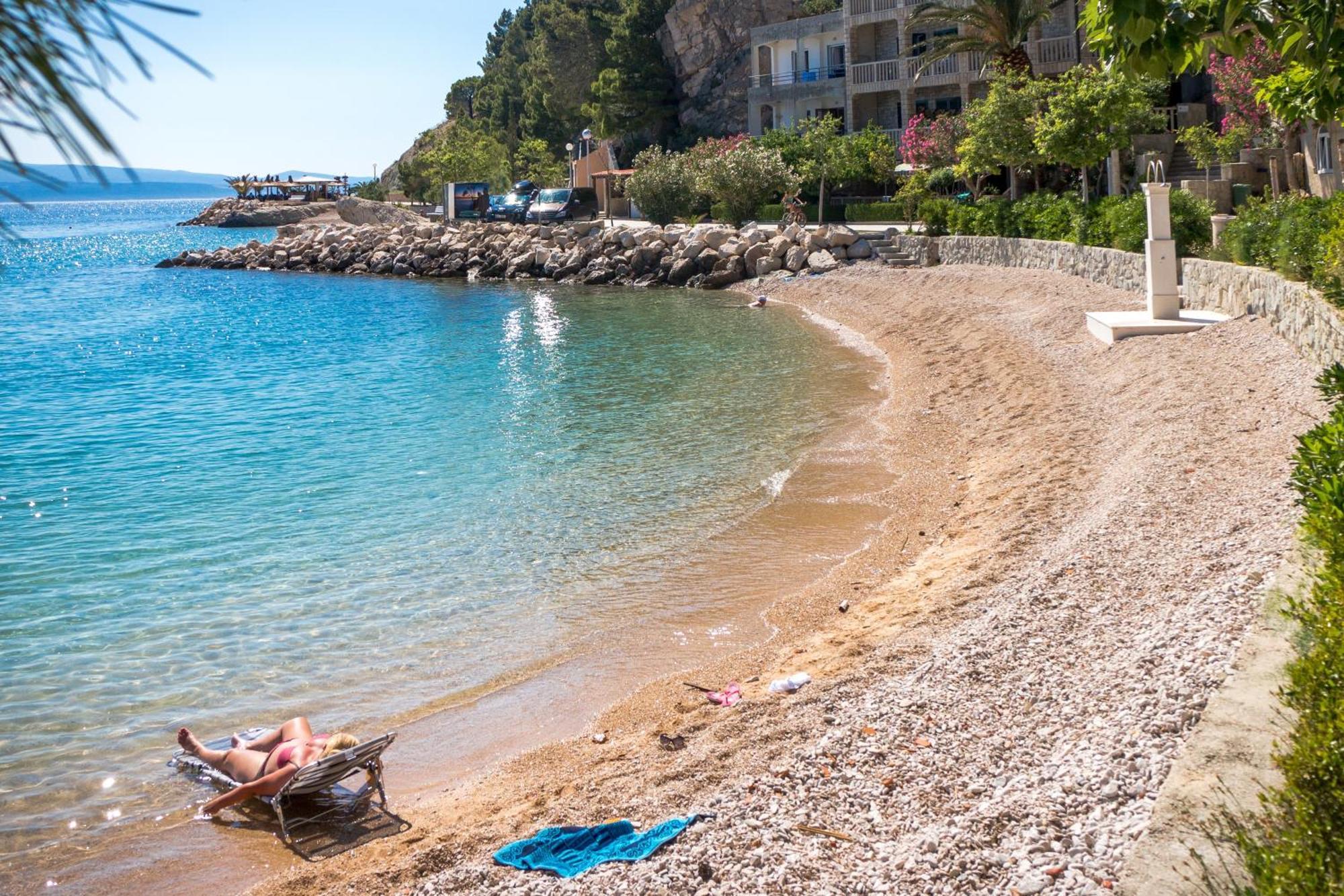 Apartments With A Parking Space Brela, Makarska - 789 外观 照片