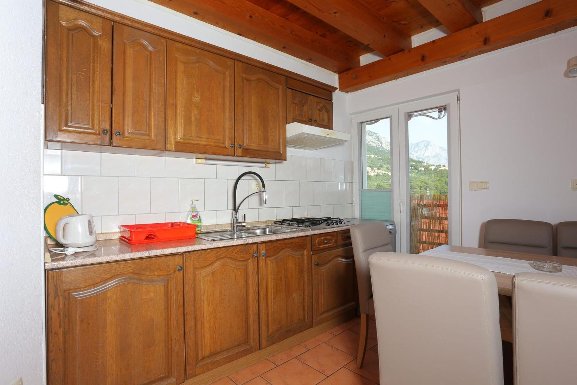 Apartments With A Parking Space Brela, Makarska - 789 外观 照片