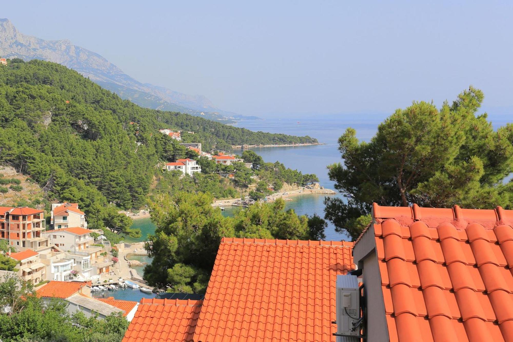 Apartments With A Parking Space Brela, Makarska - 789 外观 照片